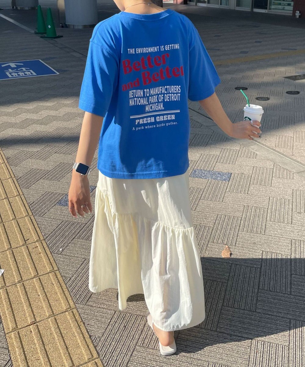 WEGO ヴィンテージライクグラフィックTシャツ 