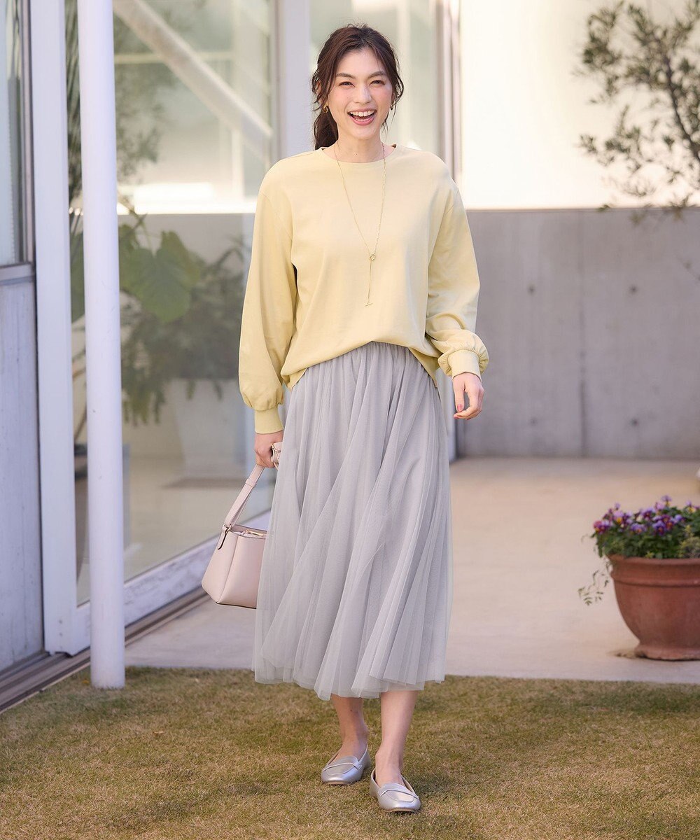 ANY ビューティベーシックロングＴシャツ 