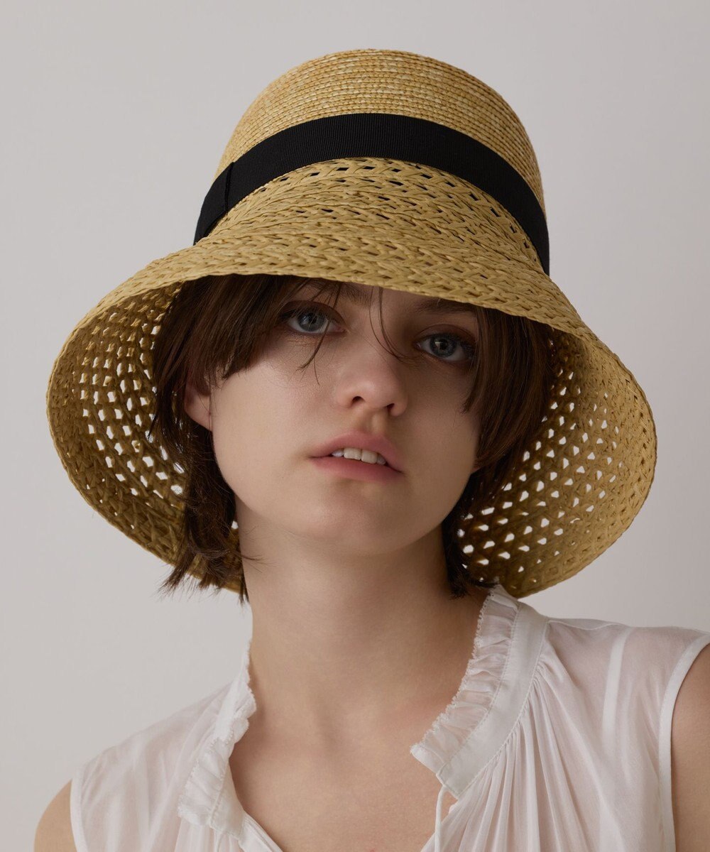 GRACE CONTINENTAL Ferrucio Vecchi ホワイトハット 