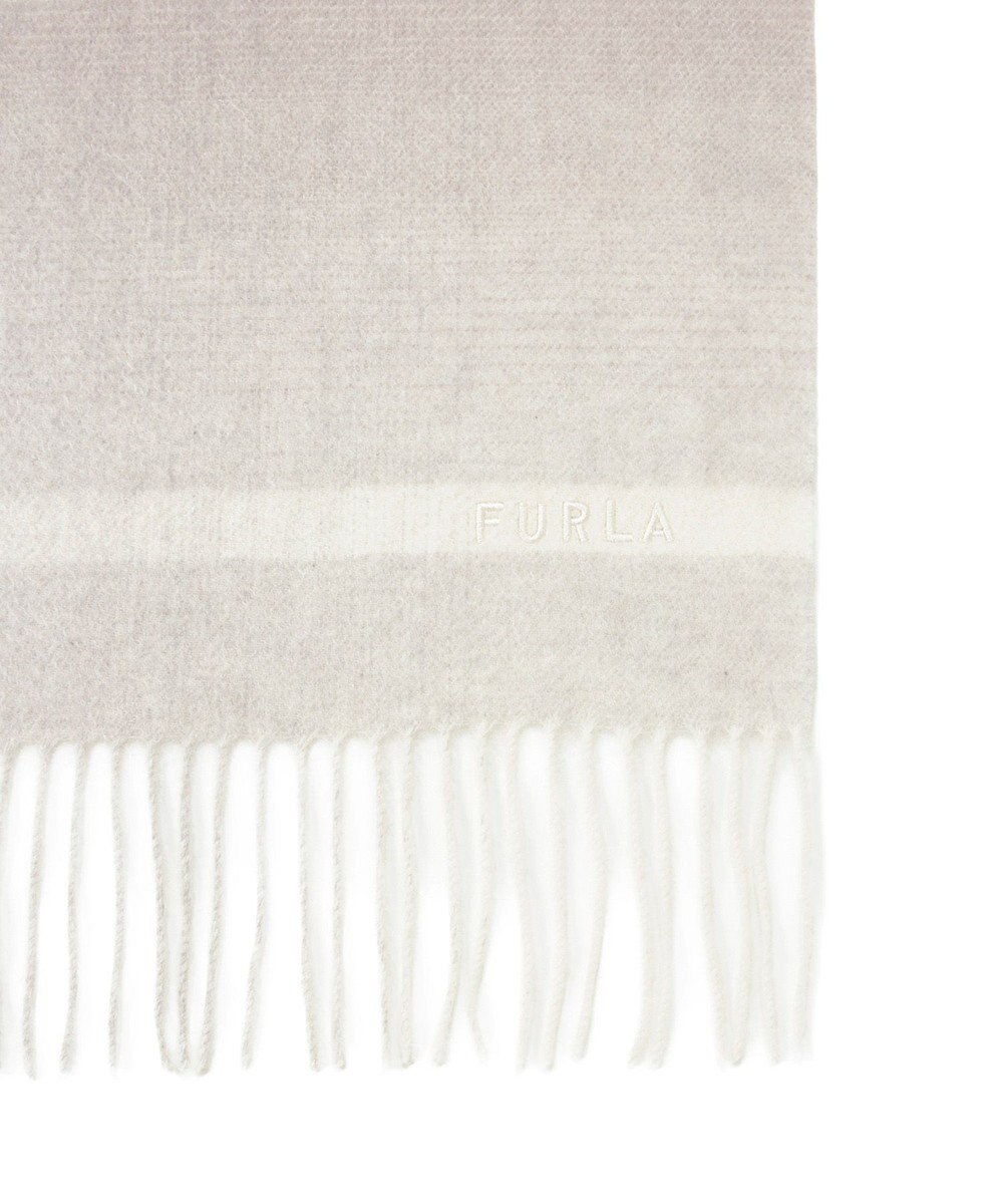 MOONBAT FURLA(フルラ）カシミヤ100％ カラーブロック オンブレー ストール 