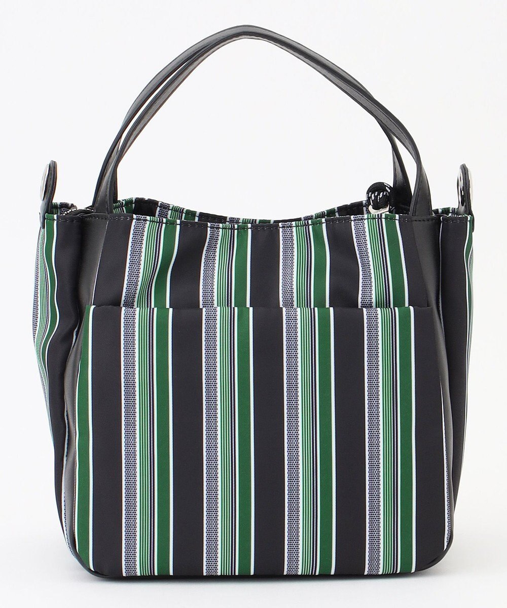 Y'SACCS マルチストライプ すっきりトート Sサイズ 