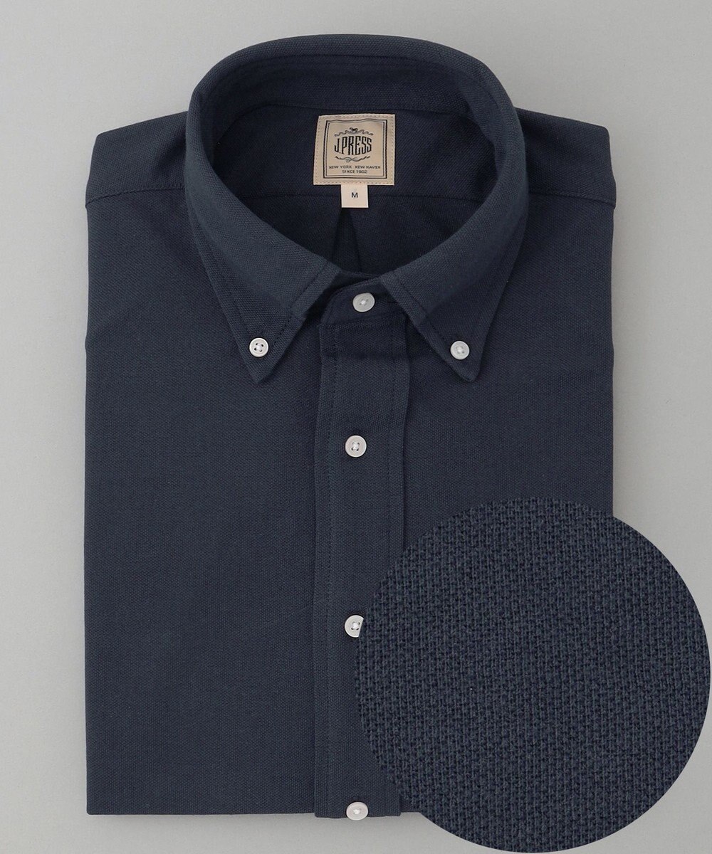 J.PRESS MEN 【WEB・一部店舗限定】コットンポリエステル ファンクションシャツ / B.D. 