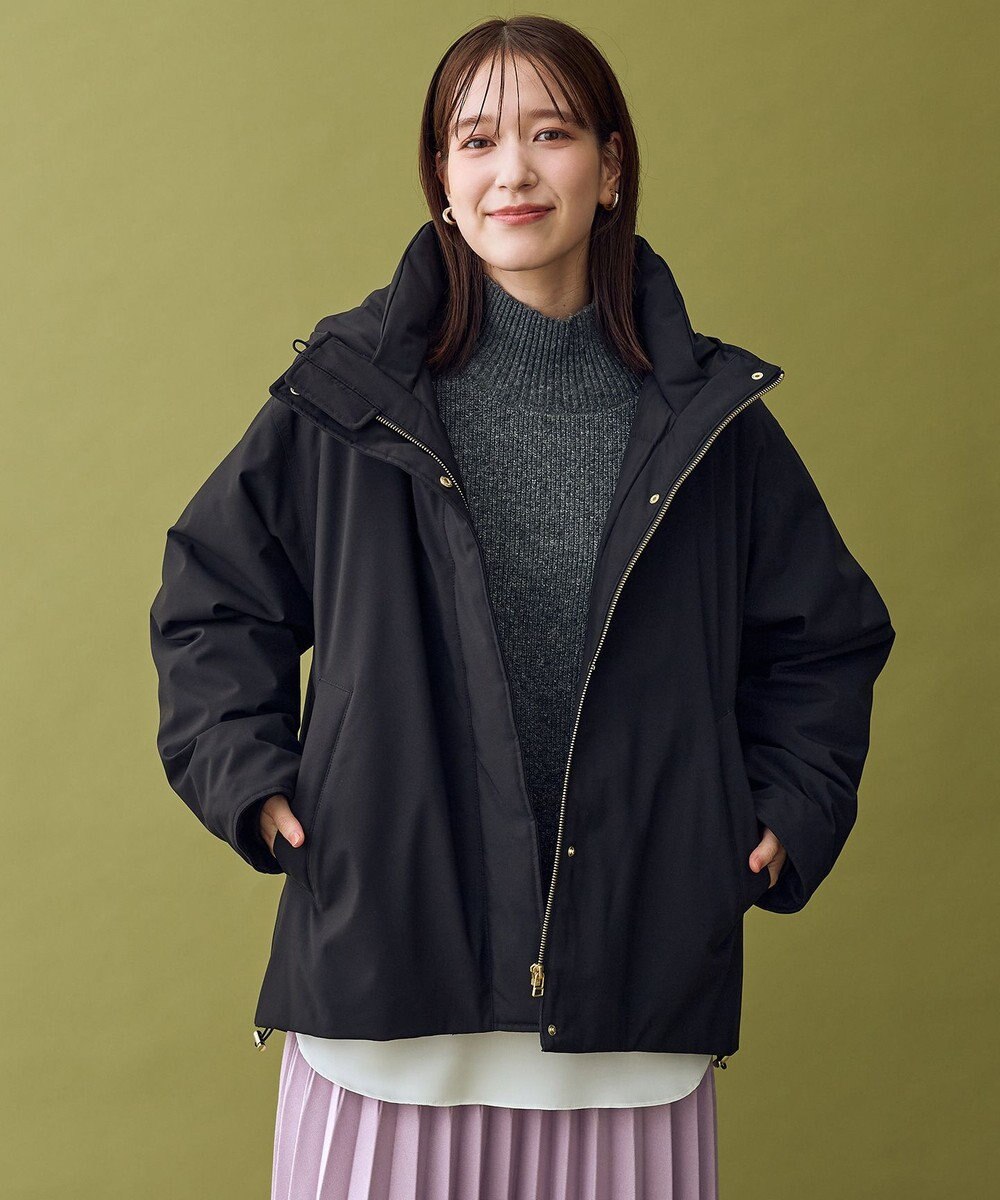 ANY 撥水フーデットダウンコート 