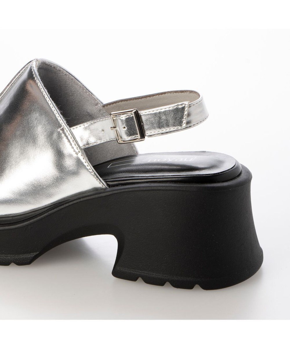 MODE ET JACOMO <noyau>センターライン厚底サボサンダル 