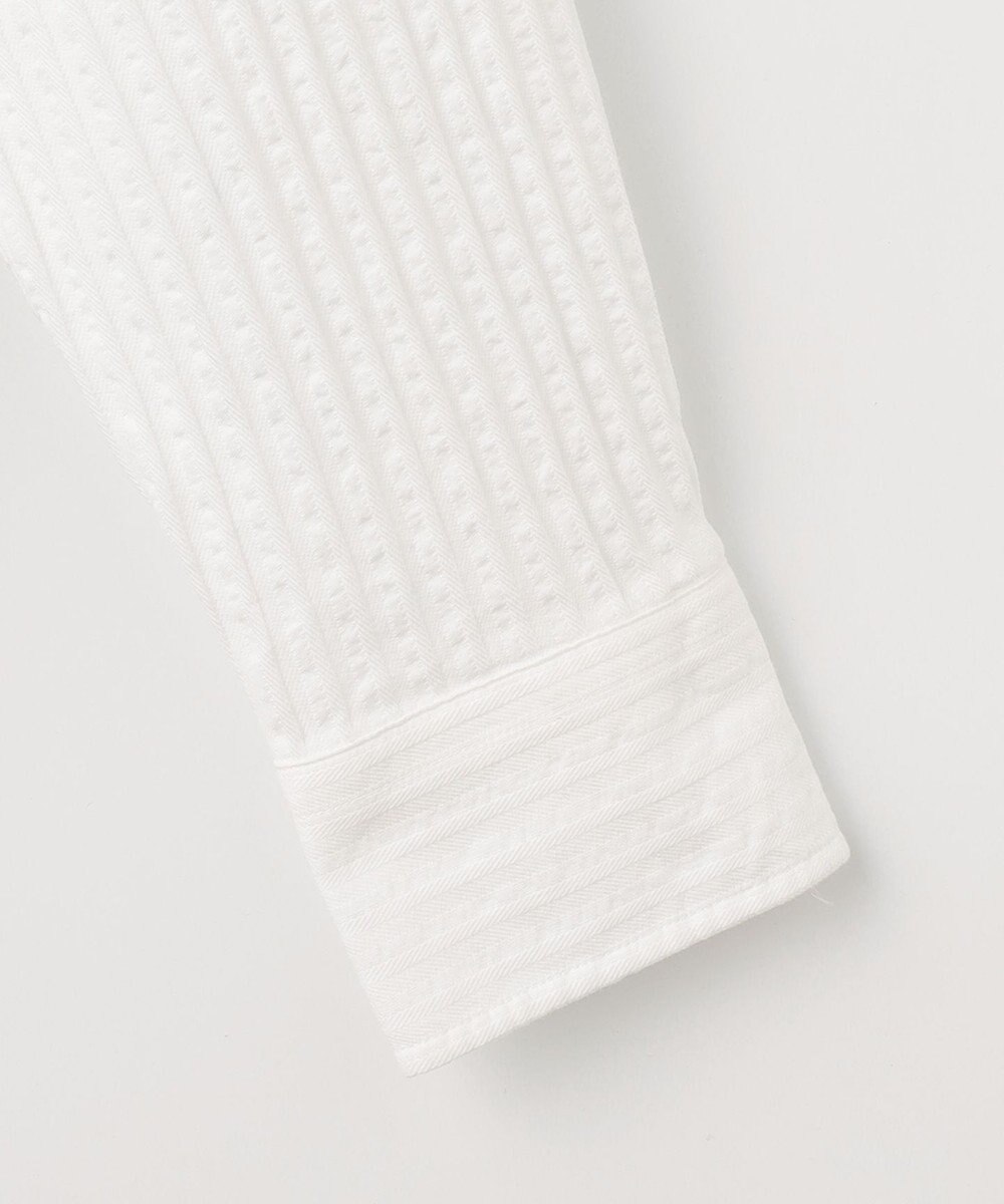 JOSEPH ABBOUD 【イージーケア】オーガニックコットンプリッセ シャツ 