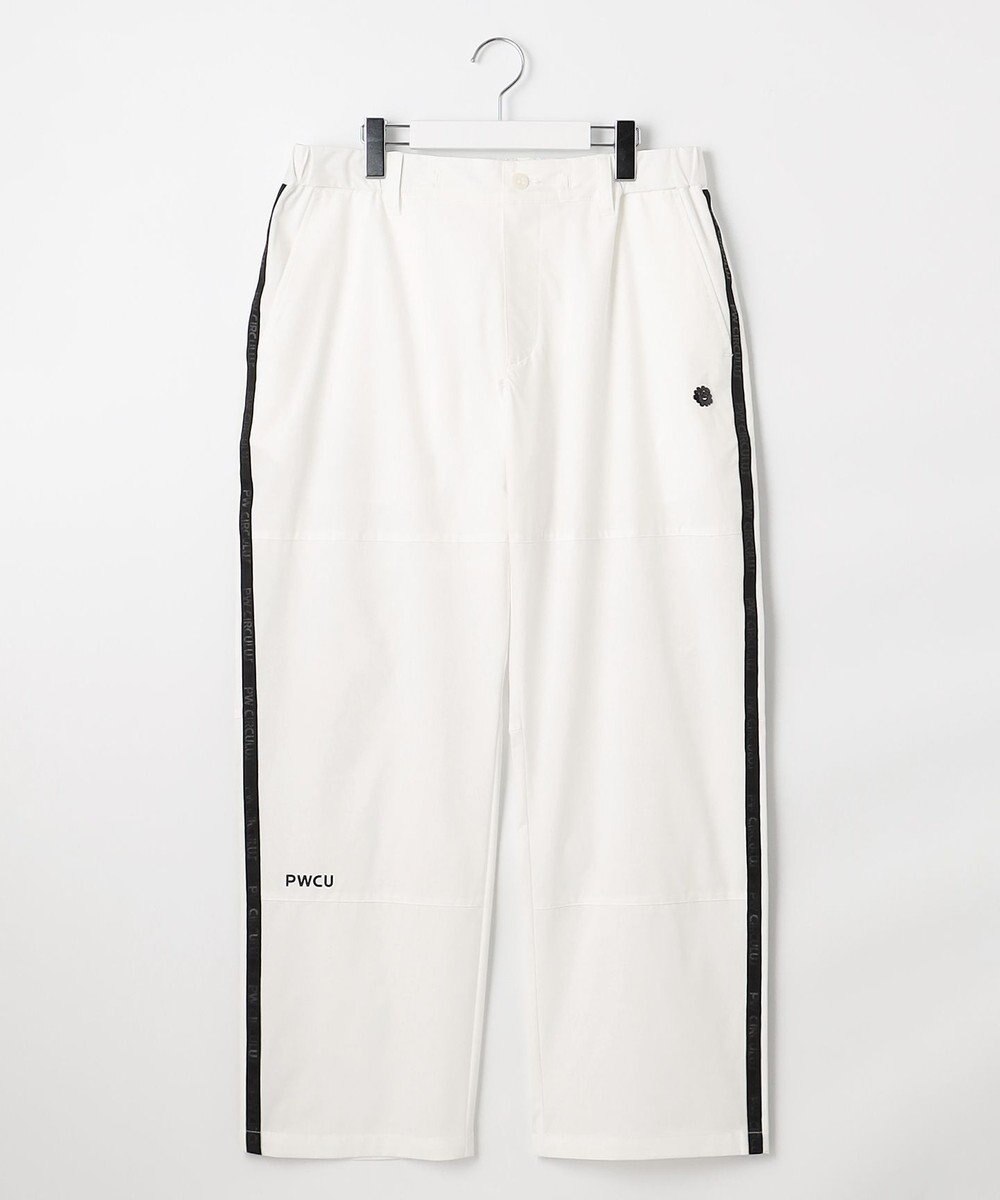 PW CIRCULUS 【撥水加工/ストレッチ】サイドストライプ ワイドパンツ ゴルフ 