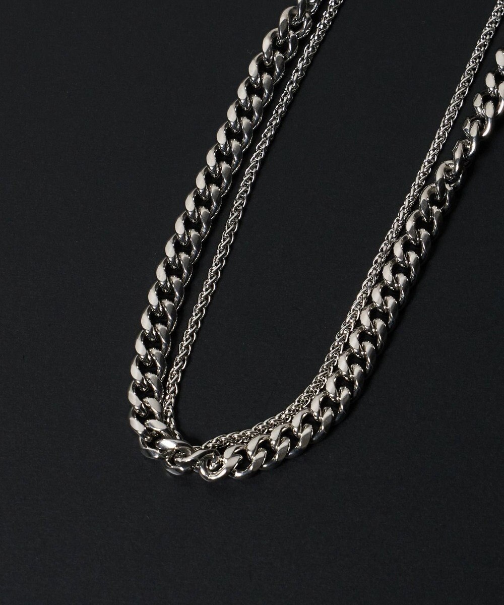 WEGO M2連チェーンネックレス 