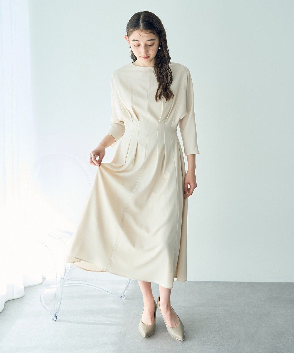 YECCA VECCA タックデザインドレス 