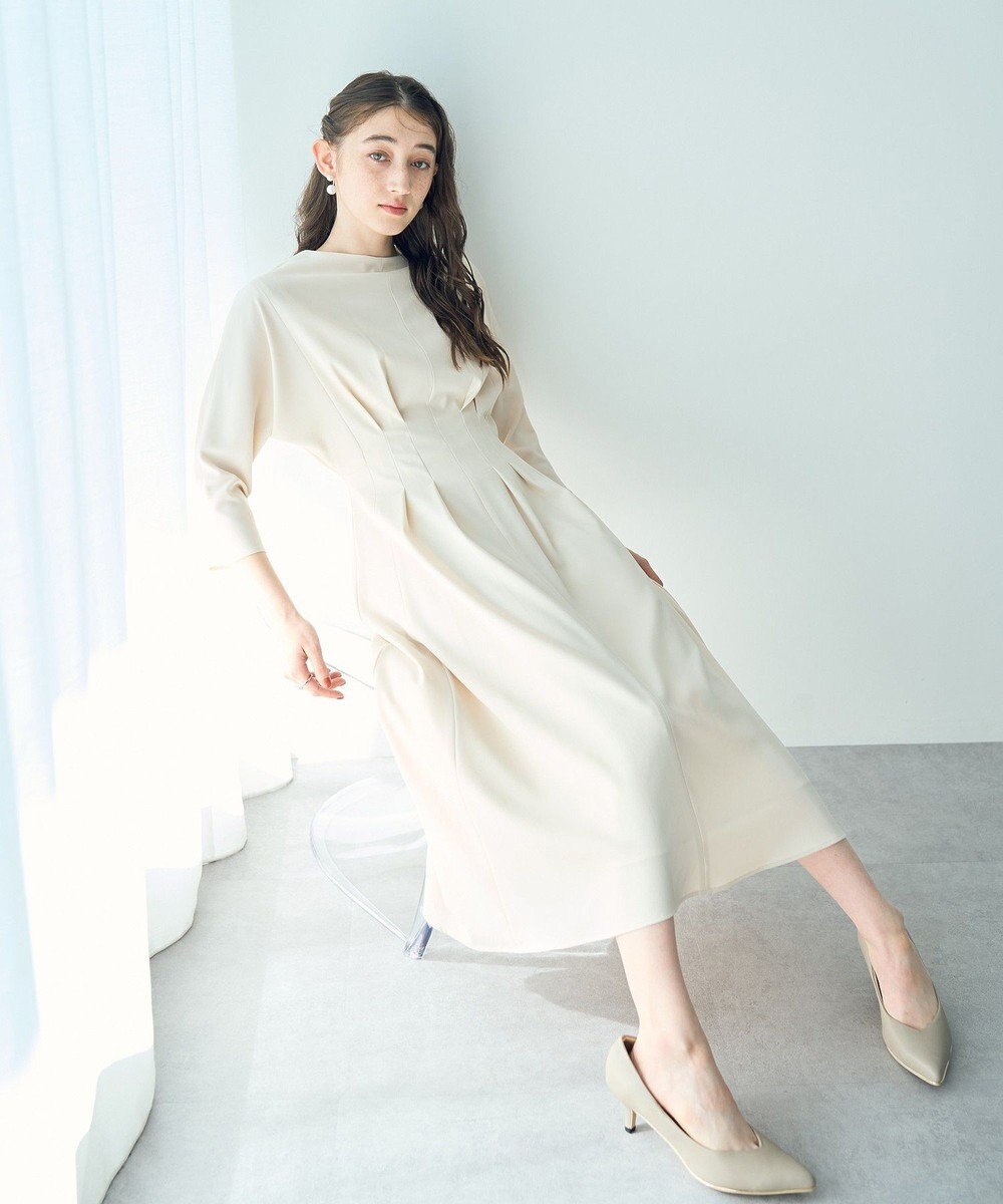 YECCA VECCA タックデザインドレス 