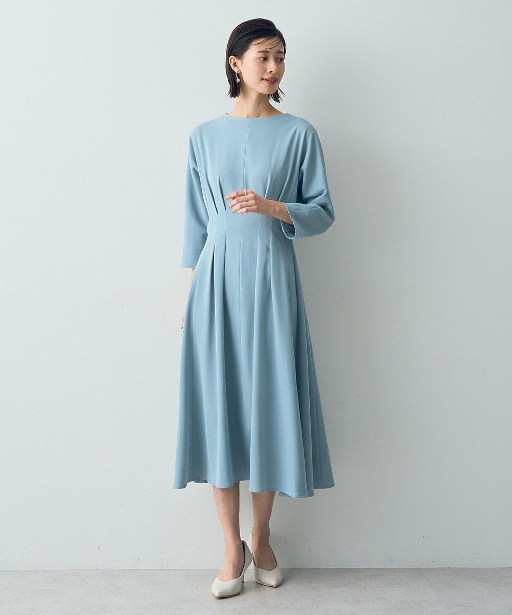 YECCA VECCA タックデザインドレス 