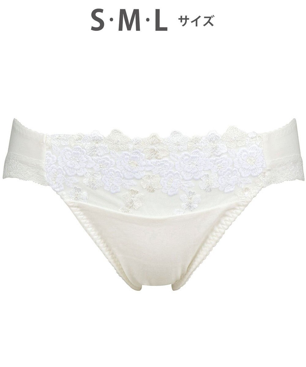 Wing ショーツ KB2060とペア 綿混素材（身生地部） やさしいはきごこち ナチュラルアップブラ はきこみ丈あさめ KF3360 ウイング／ワコール 