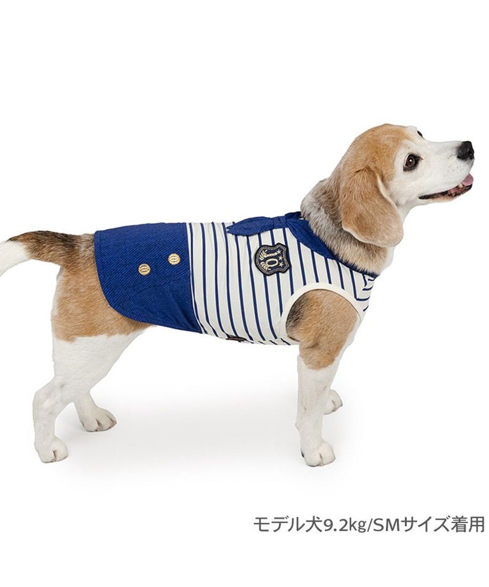 PET PARADISE ペットパラダイス 接触冷感 マリン風 タンクトップ 中型犬 大型犬 