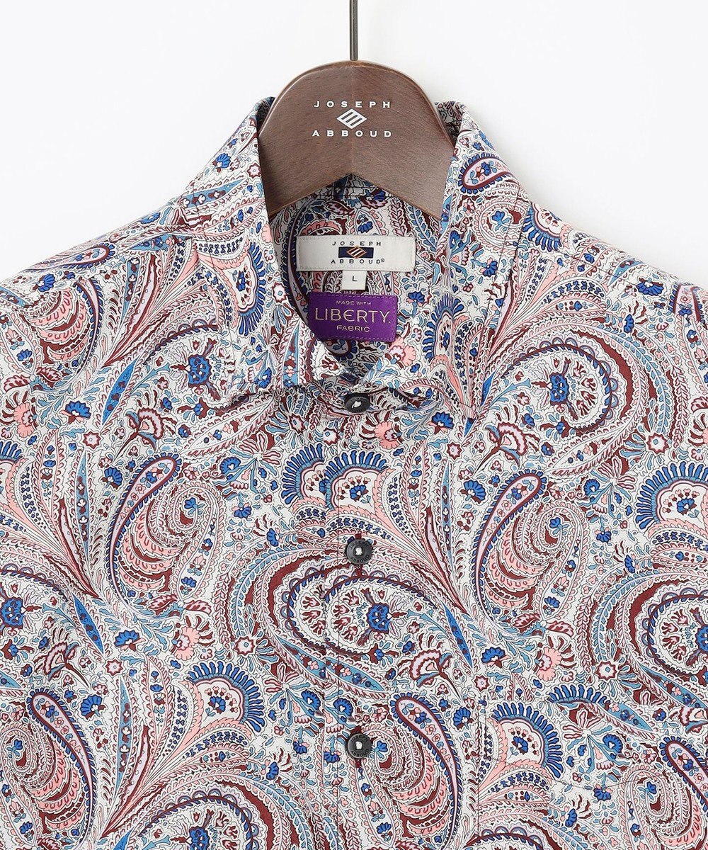JOSEPH ABBOUD リバティプリント シャツ 
