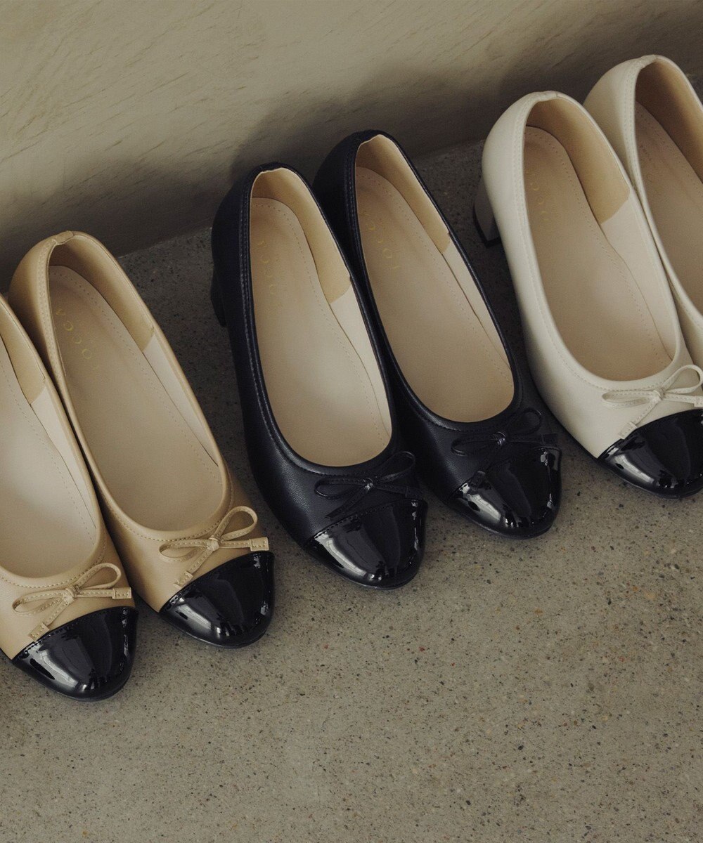 TOCCA 【晴雨兼用】TINY RIBBON RAIN PUMPS レインパンプス 