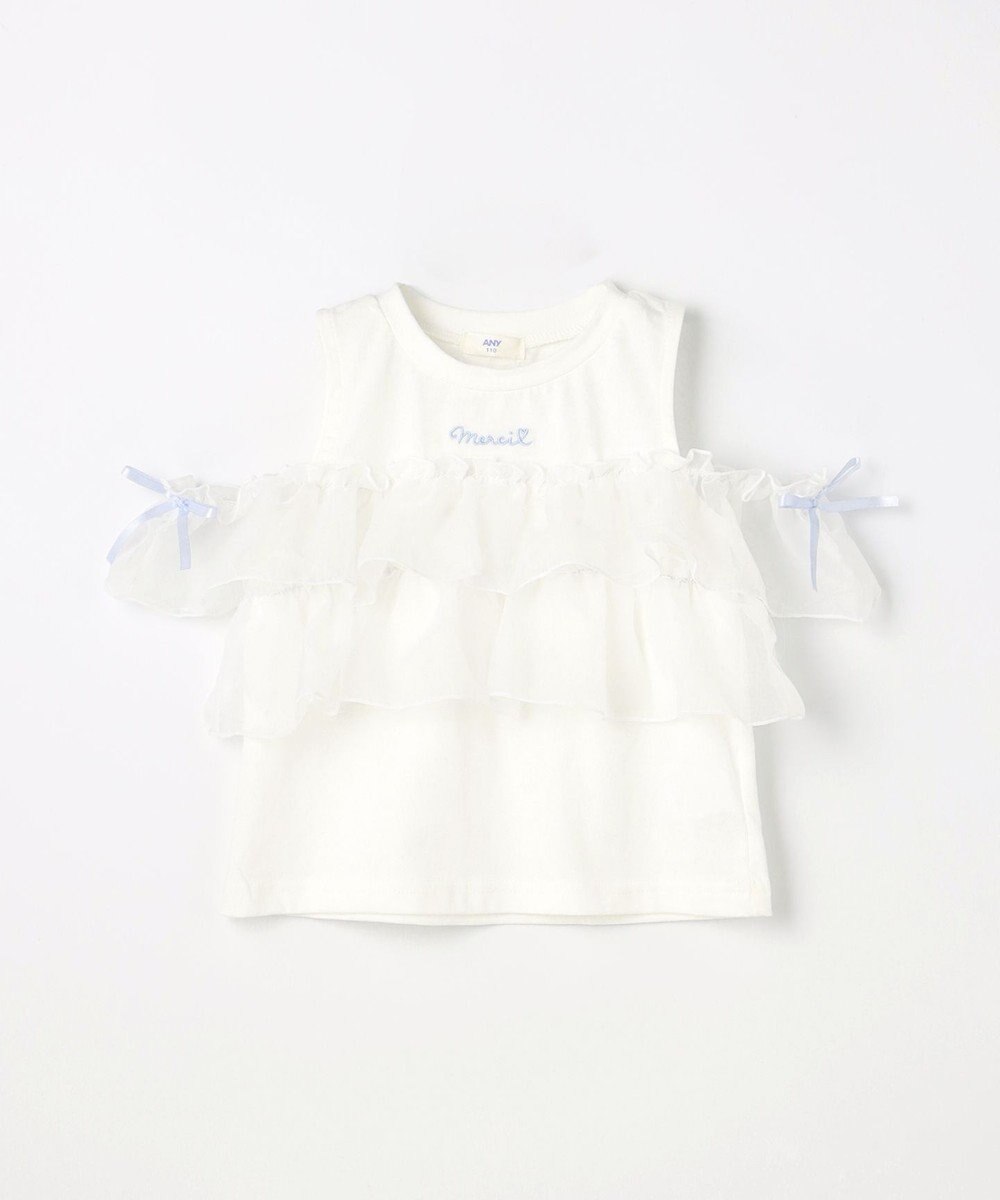 ANY KIDS 3WAY フリルドッキングTシャツ 