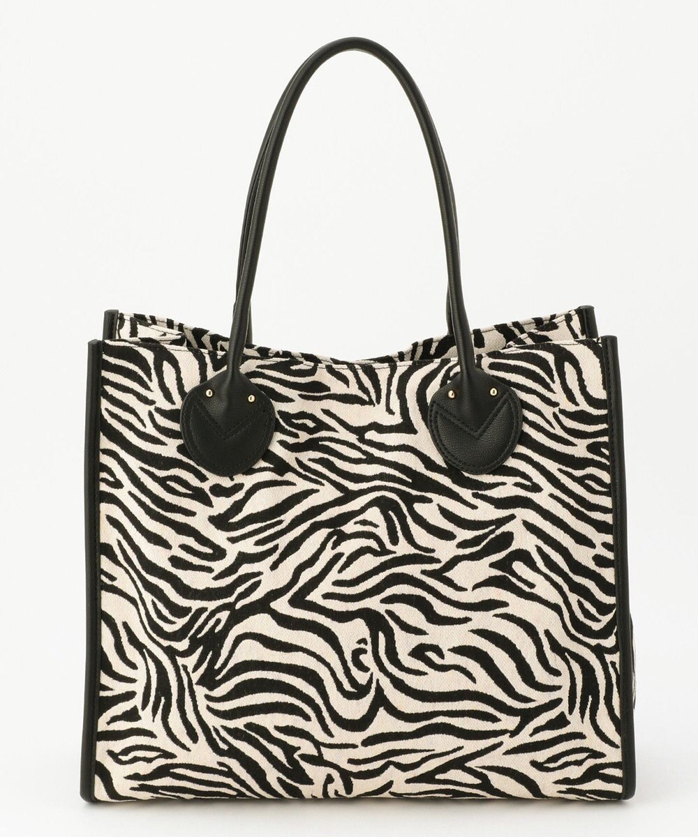 UNBILLION cachecache 丸手根革スクエアトートバッグ 