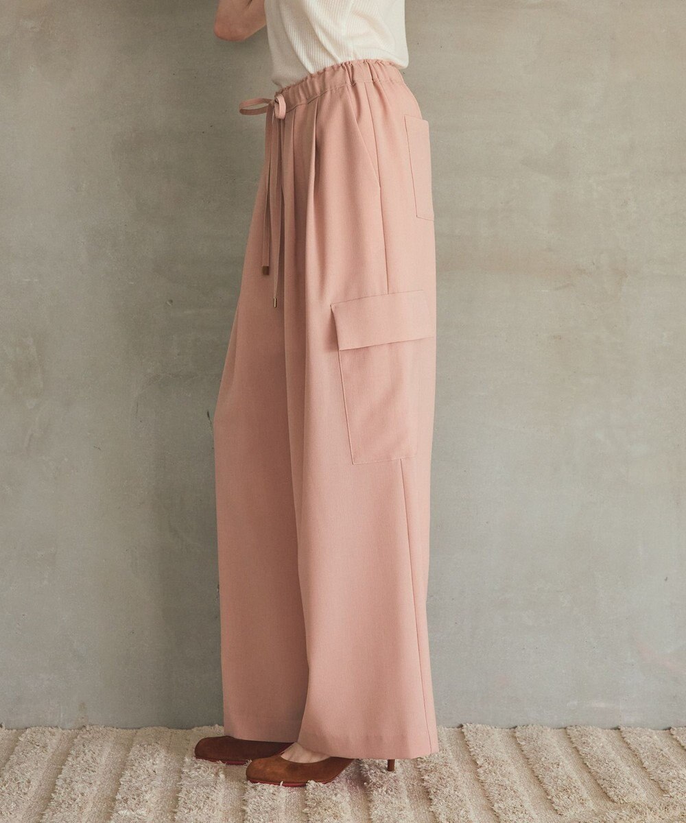 GRACE CONTINENTAL ワイドイージーカーゴパンツ 