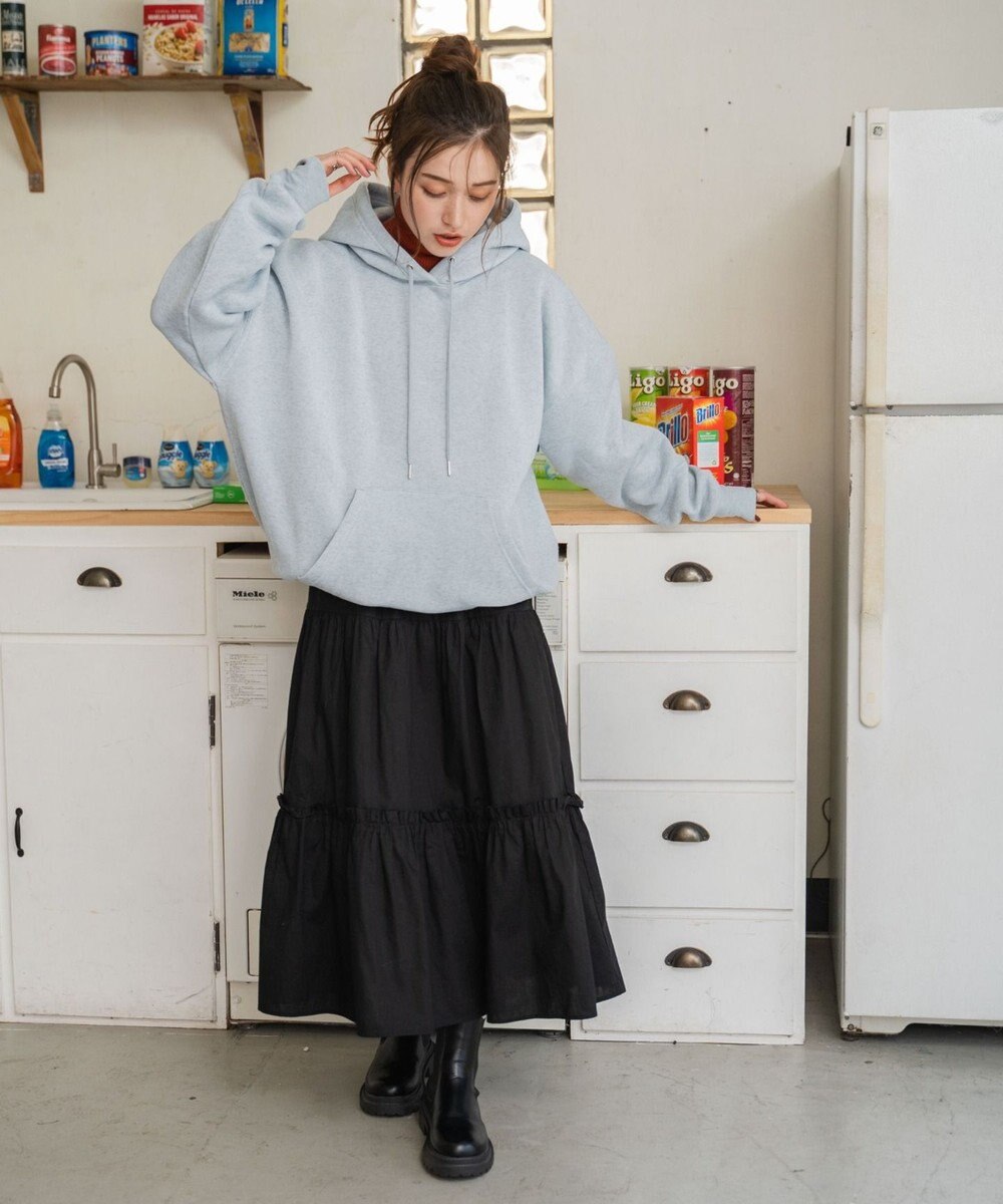 WEGO 【ユニセックス着用ITEM/MLXLサイズ展開/新色追加/裏起毛】スウェットプルパーカー 