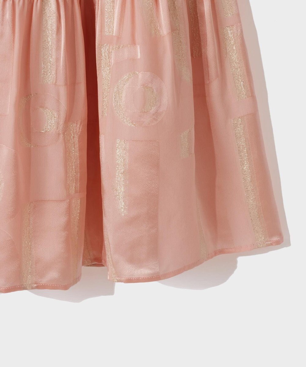 GRACE CONTINENTAL ラメジャガードサテンスカート 