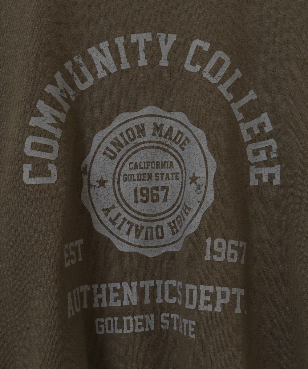 CRAFT STANDARD BOUTIQUE カレッジプリントプルオーバー 