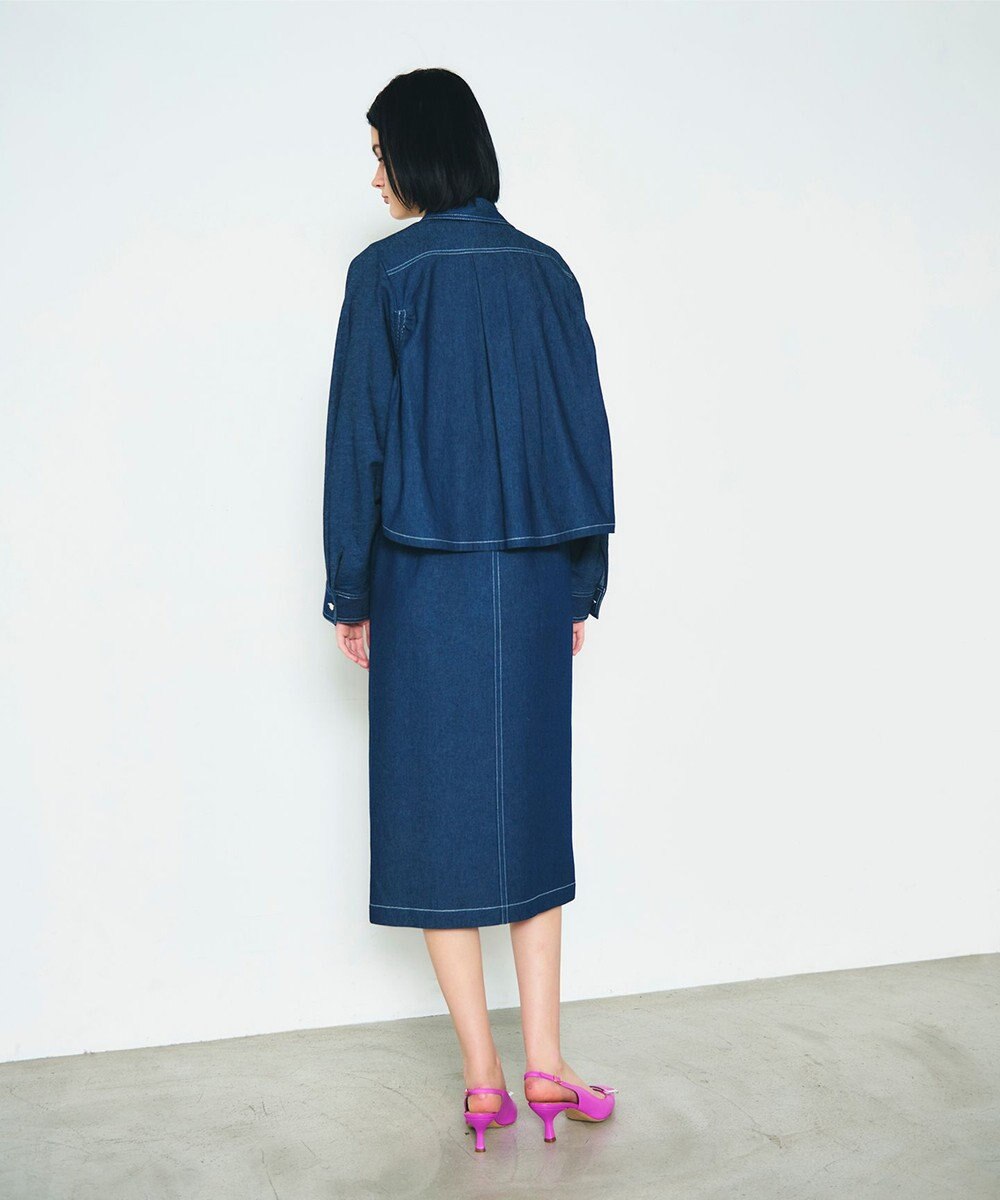 GRACE CONTINENTAL セットデニムワンピース 