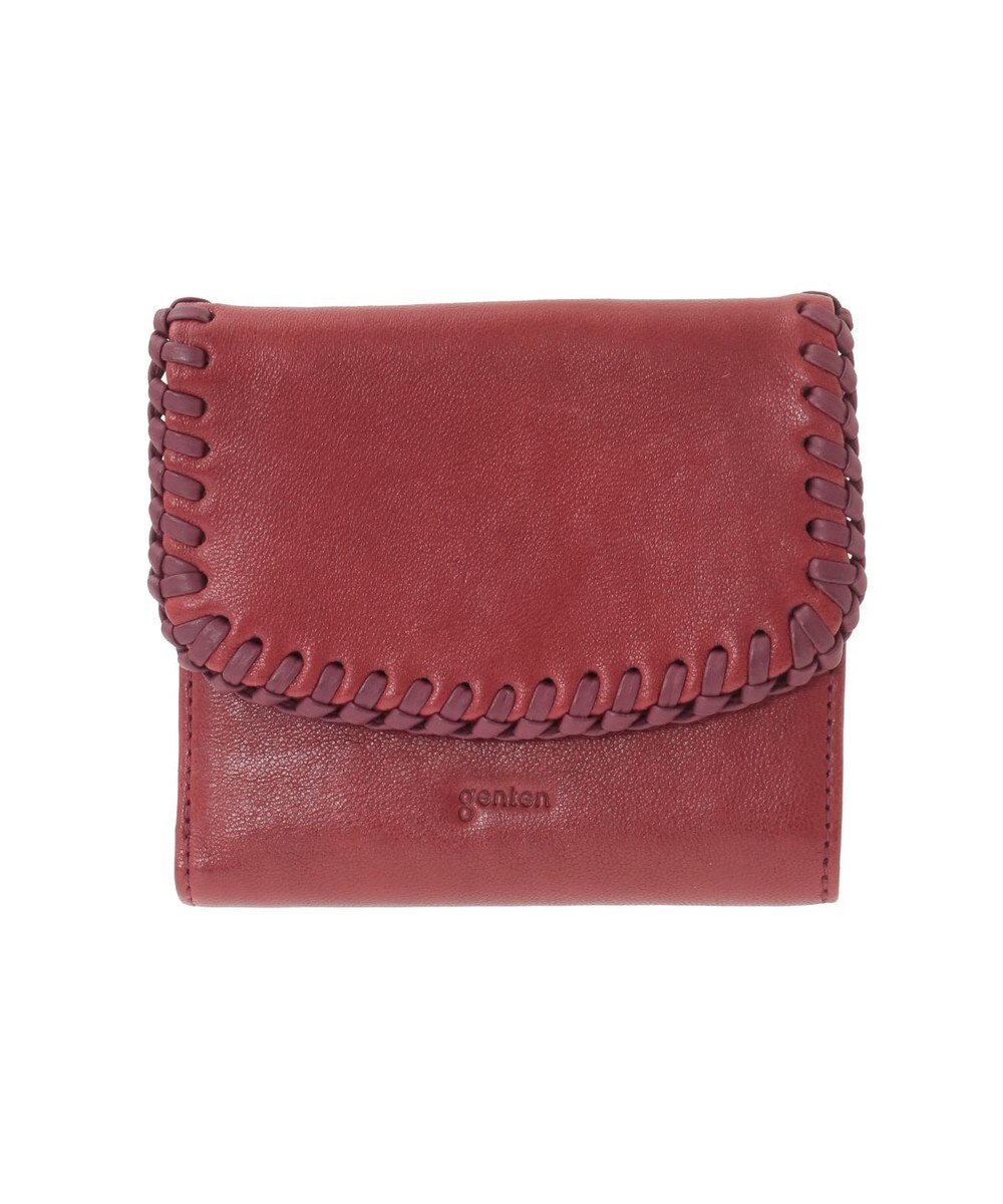genten ウールシープソフト 二つ折り財布 