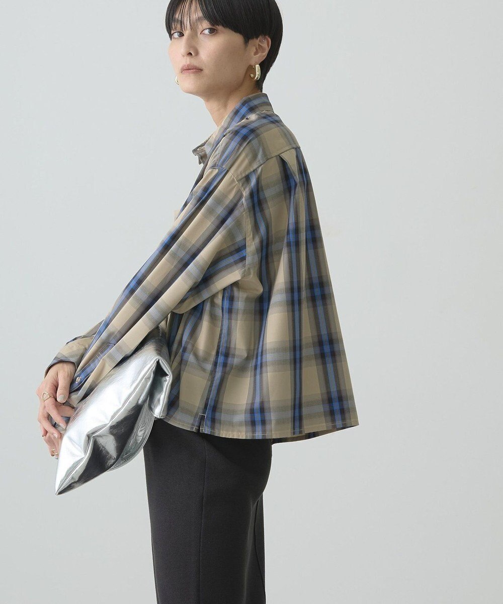 AMERICAN HOLIC イージーケアショート丈チェックシャツ 