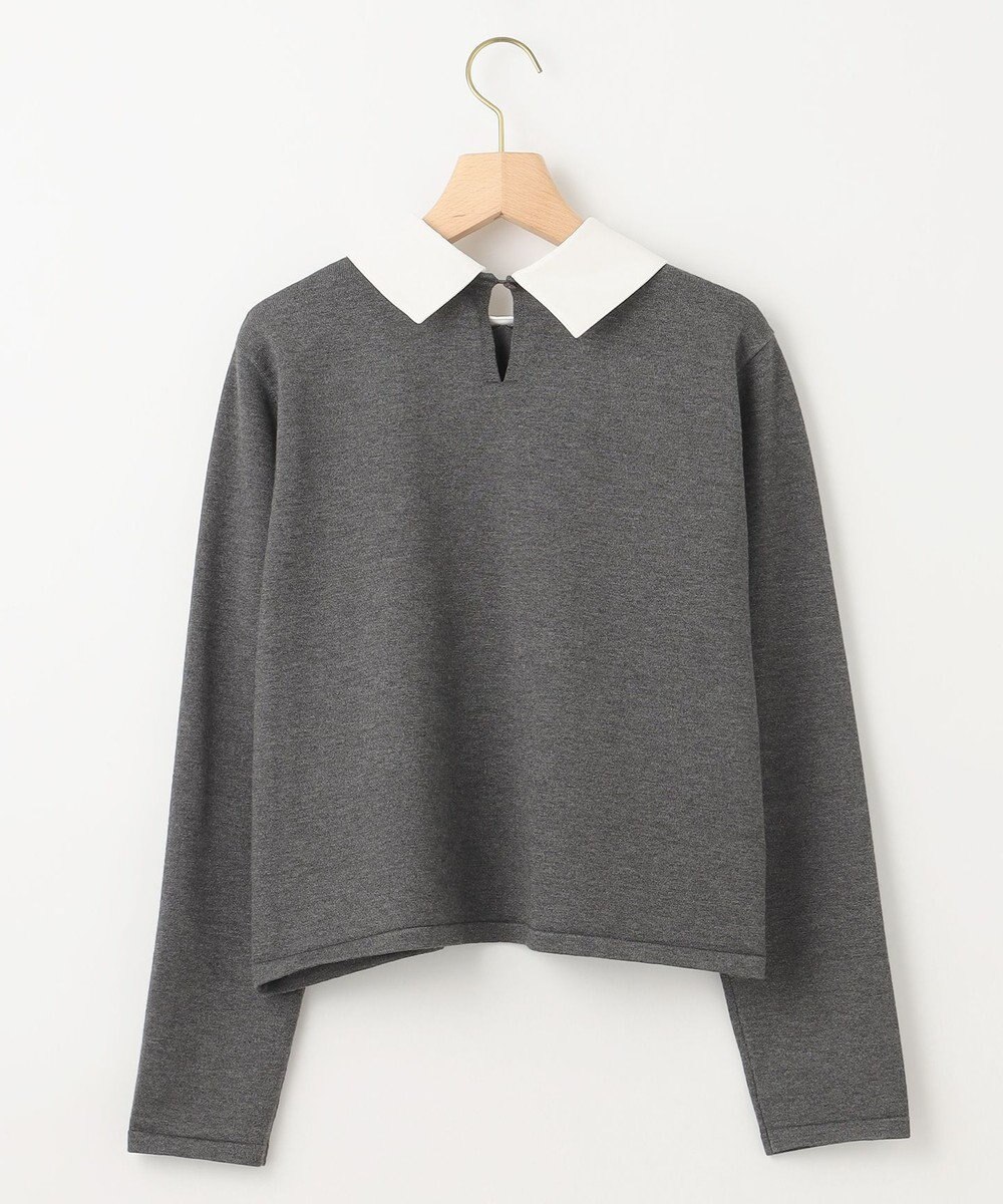 組曲 【WEB限定】ELENA襟付き セットアップワンピ 