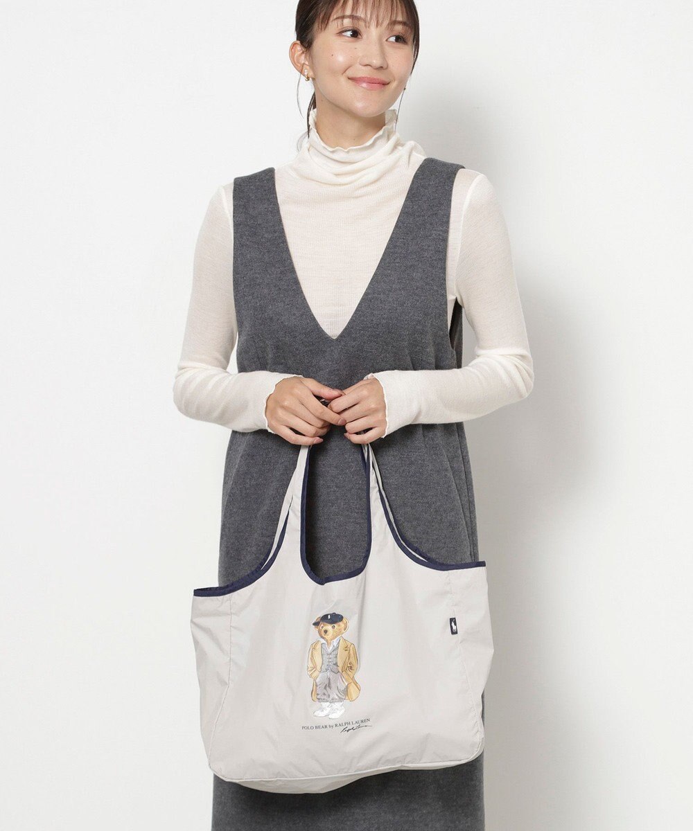 MOONBAT POLO RALPH LAUREN(ポロ ラルフローレン) ポケッタブルレインバッグ SEASON BEAR ポロベア 