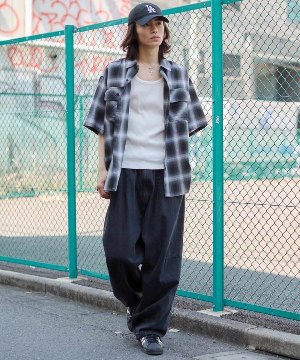 WEGO 【ユニセックス着用ITEM/SMLサイズ展開】イージーサーカスパンツ 