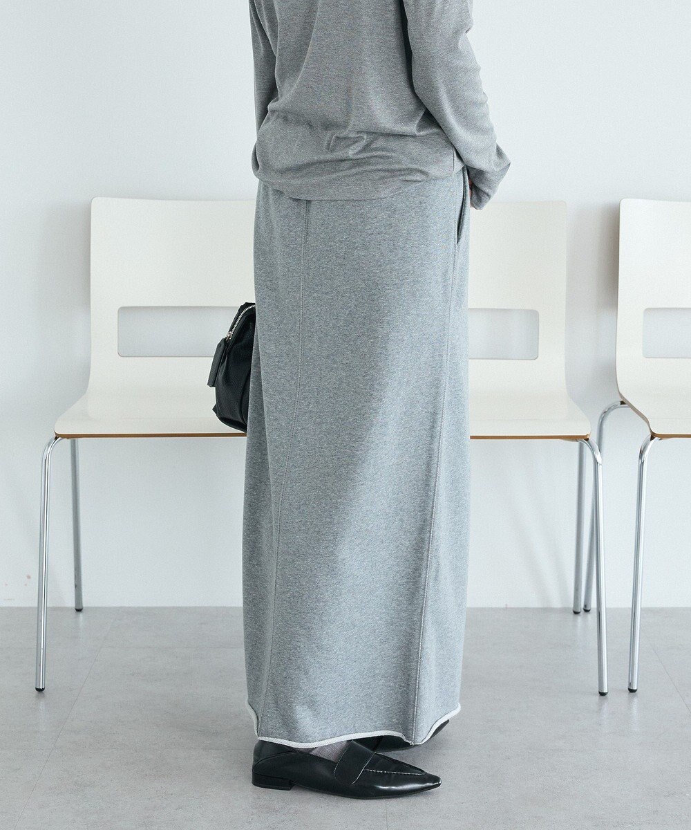 CRAFT STANDARD BOUTIQUE ダブルウェストカットソーロングスカート 