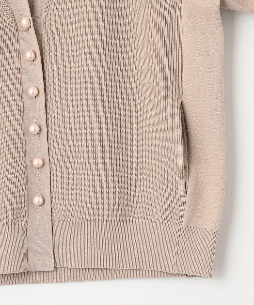 組曲 【洗える・軽量】スポンディッシュニット カーディガン 