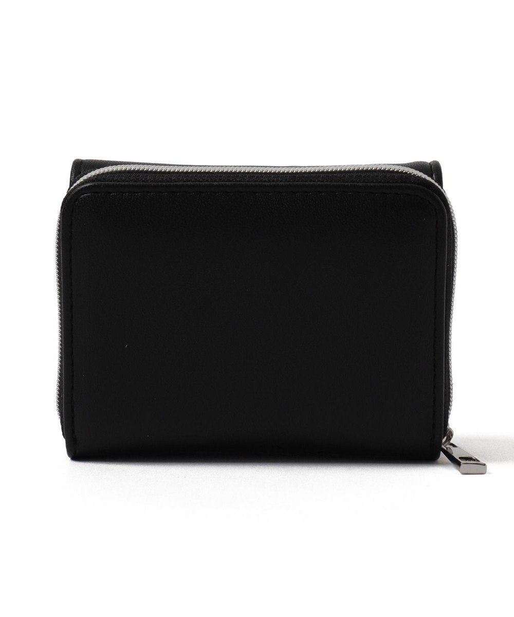 WEGO メタルリボンレターフラップウォレット 