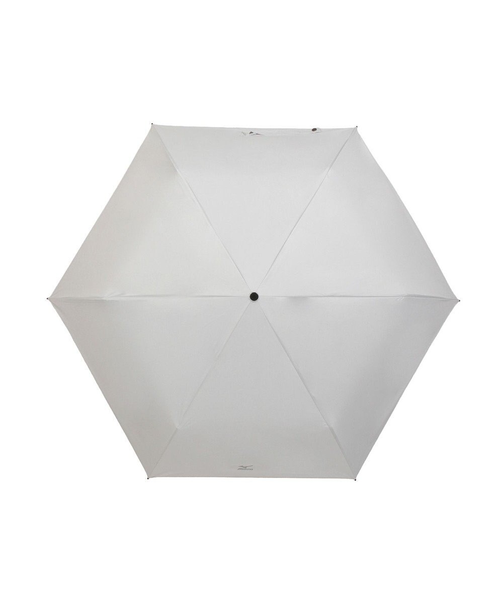 MOONBAT 【WEB限定】MIZUNO  (ミズノ) 無地 ロゴ 日傘 折りたたみ傘 自動開閉 1プッシュ パラソル 晴雨兼用  軽量 一級遮光 遮熱効果 遮光率100% UV遮蔽100% 