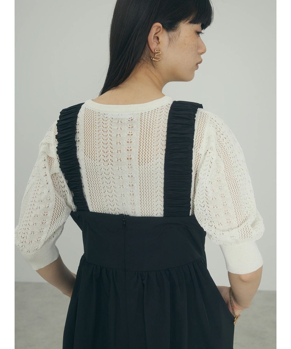 Green Parks ａ．肩ひもギャザーノースリワンピース 