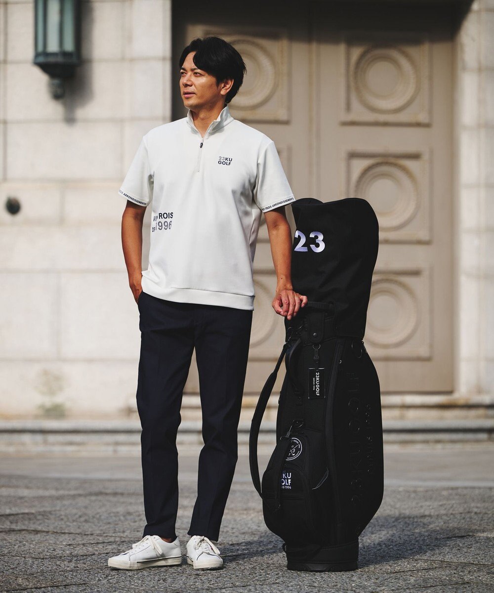 23区GOLF 【MEN】【ストレッチ】ハイパワーストレッチカルゼパンツ 