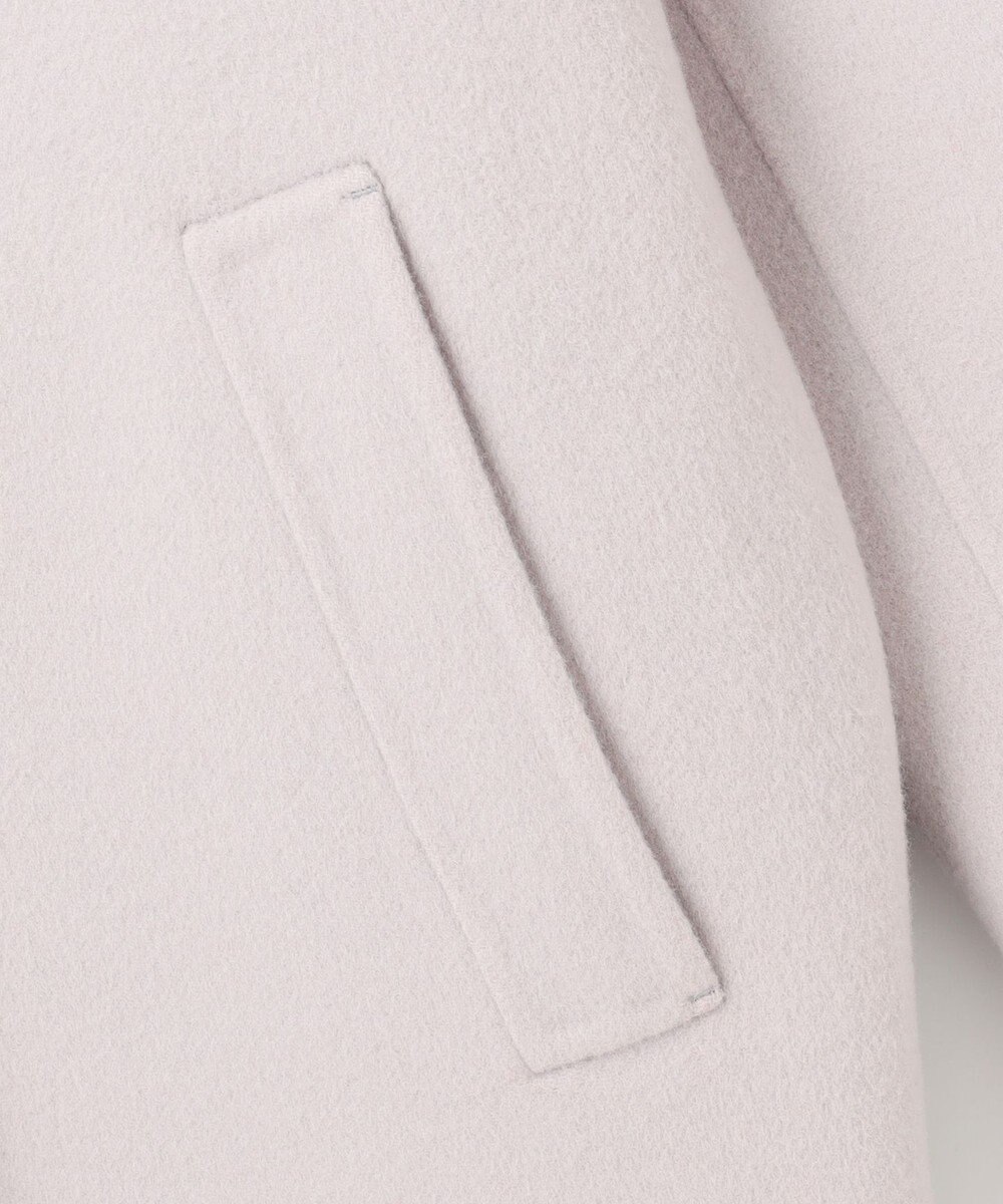 自由区 S ウールリバーダブルブレストコート 