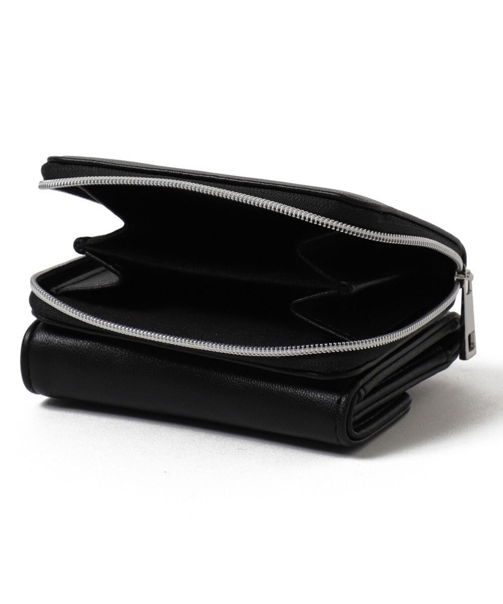 WEGO メタルリボンレターフラップウォレット 