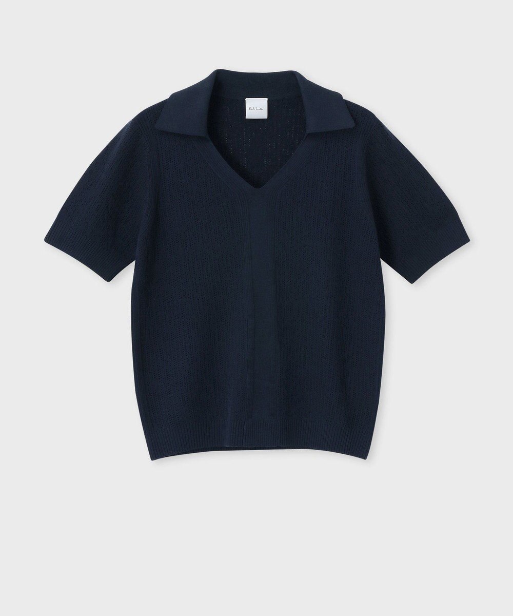 Paul Smith 【洗える】アイレット スキッパー ニット 