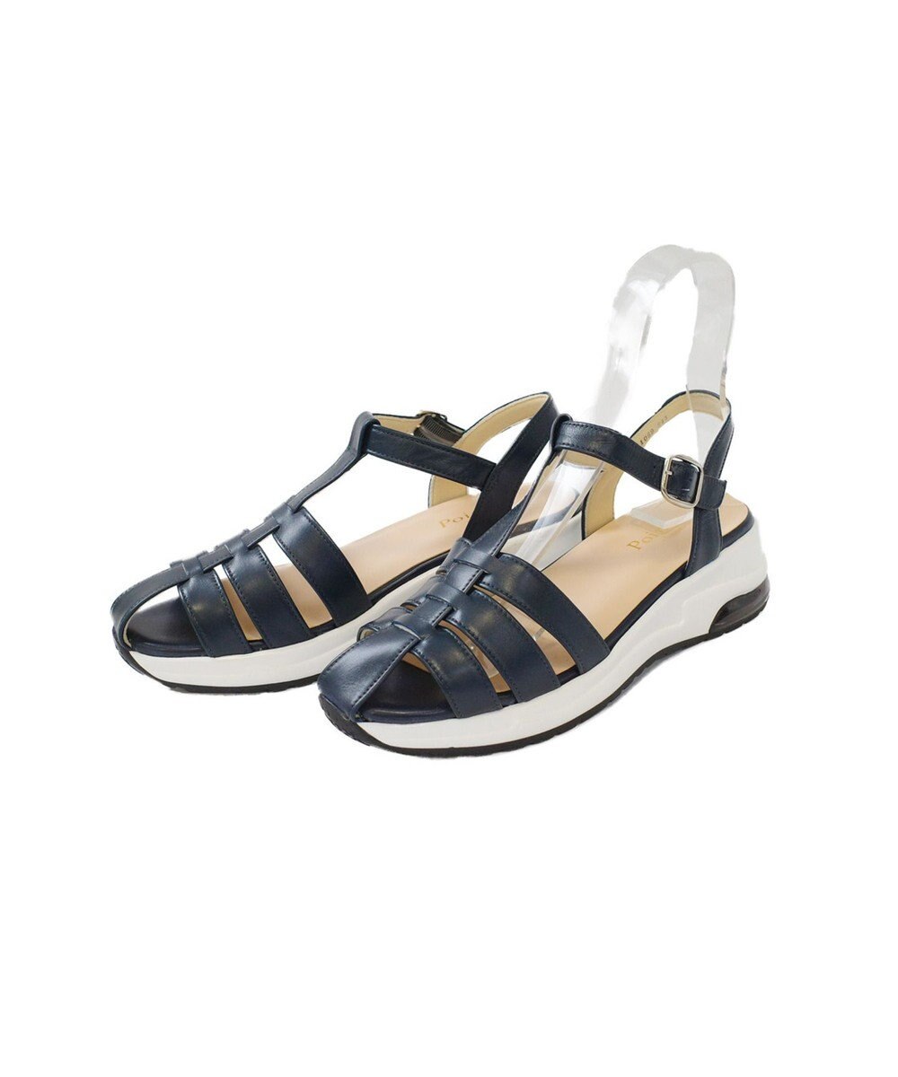 Pointer 日本製 本革グルカスポーツサンダル 