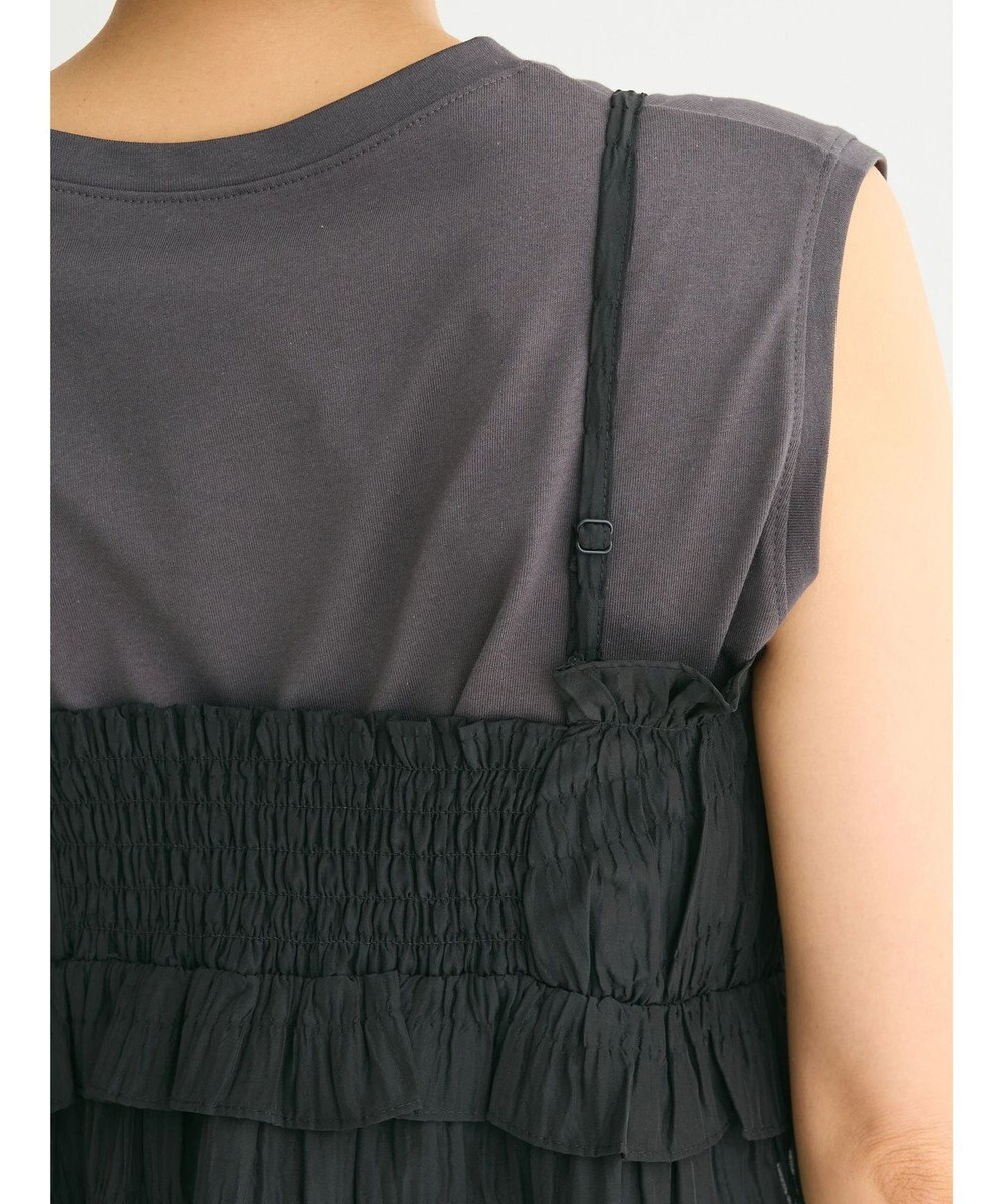 Green Parks シャーリングキャミビスチェ 