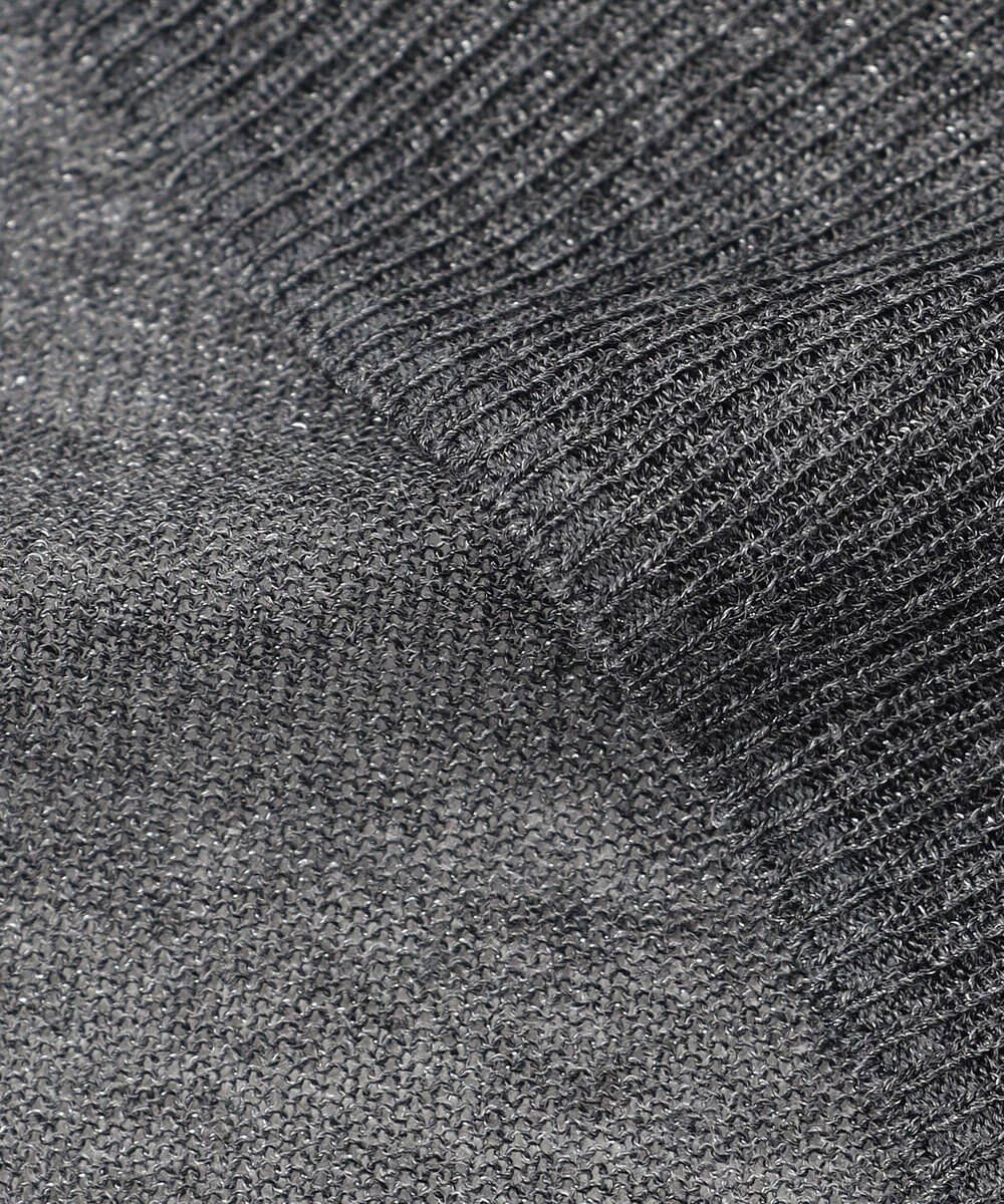 自由区 【洗える】ブライトシアー カーディガン 