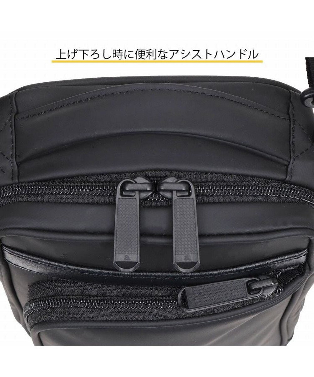 ACE BAGS & LUGGAGE ace. フレックスライトコート ショルダーバッグ 高強度PU加工生地 2L 68231 エース 