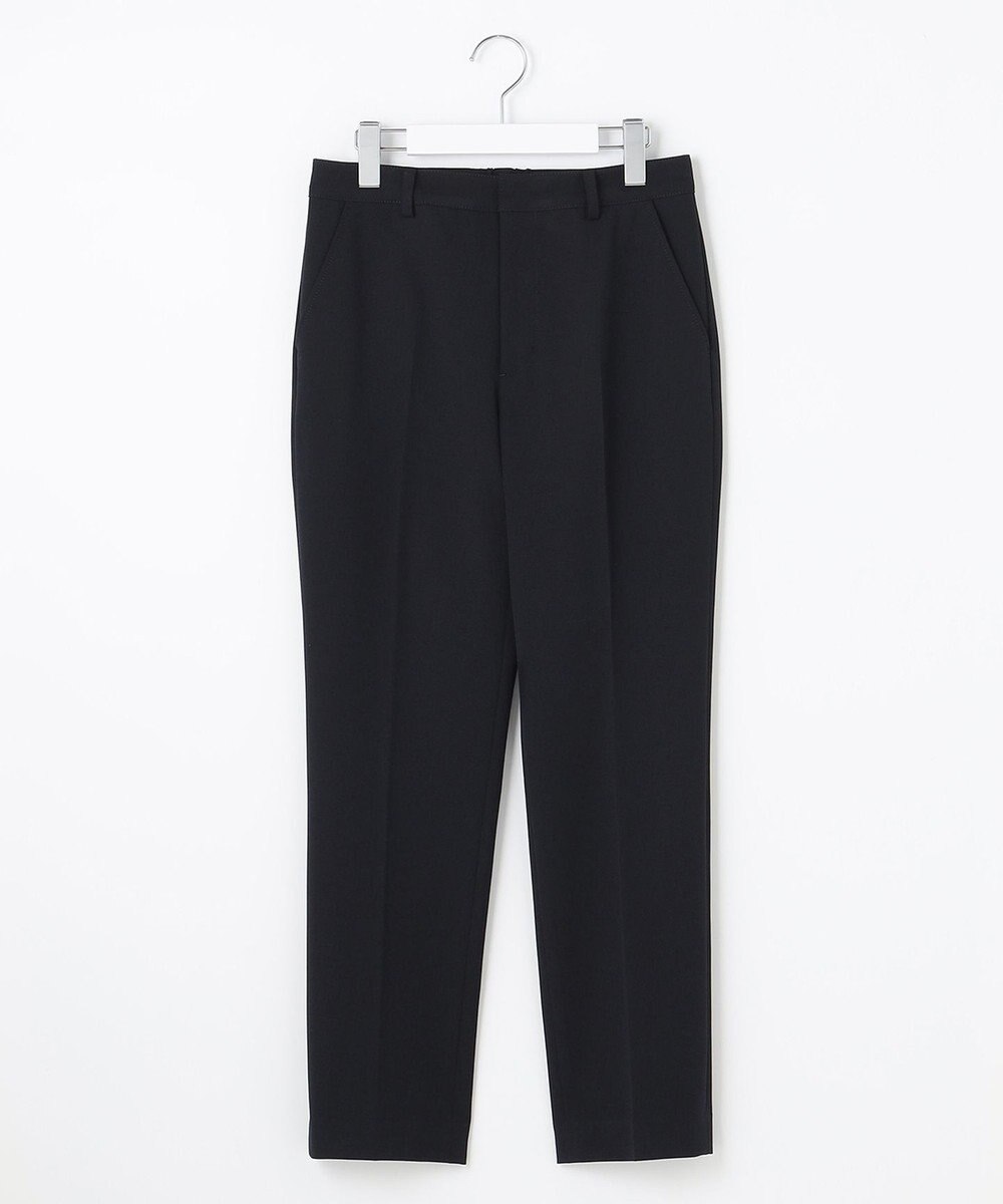 J.PRESS LADIES L 【洗える】アルガンシルク テーパード パンツ 