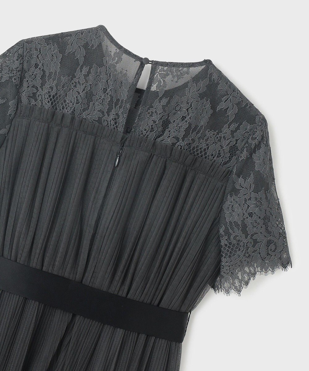 GRACE CONTINENTAL チュールプリーツドレス 