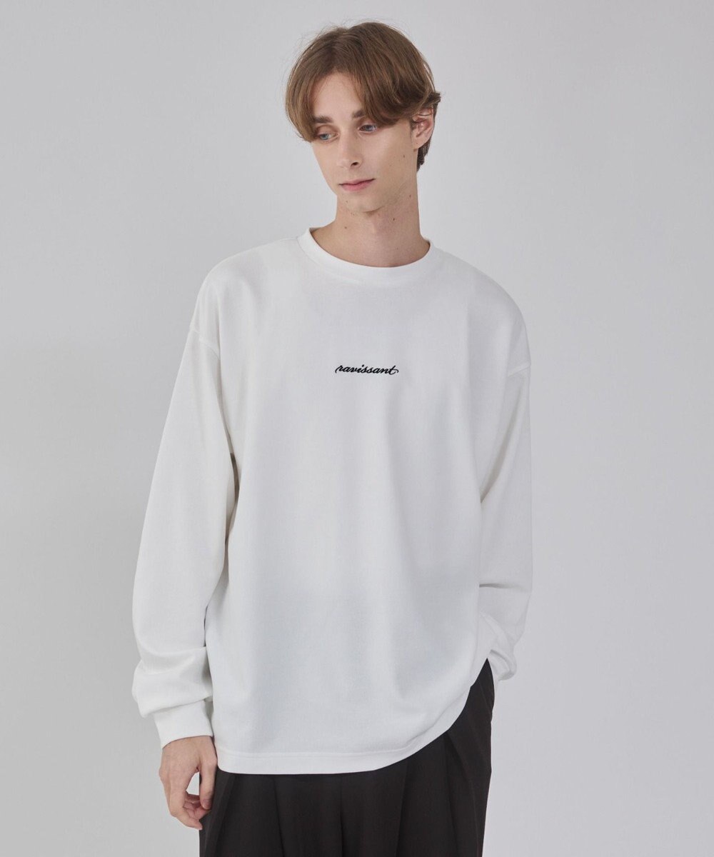 WEGO 【ユニセックス着用/UVカット/軽量/接触冷感//毛玉レス/しわになりにくい/ストレッチ/MLサイズ展開】AIRFUNCTIONシンプルロゴT（しわに 