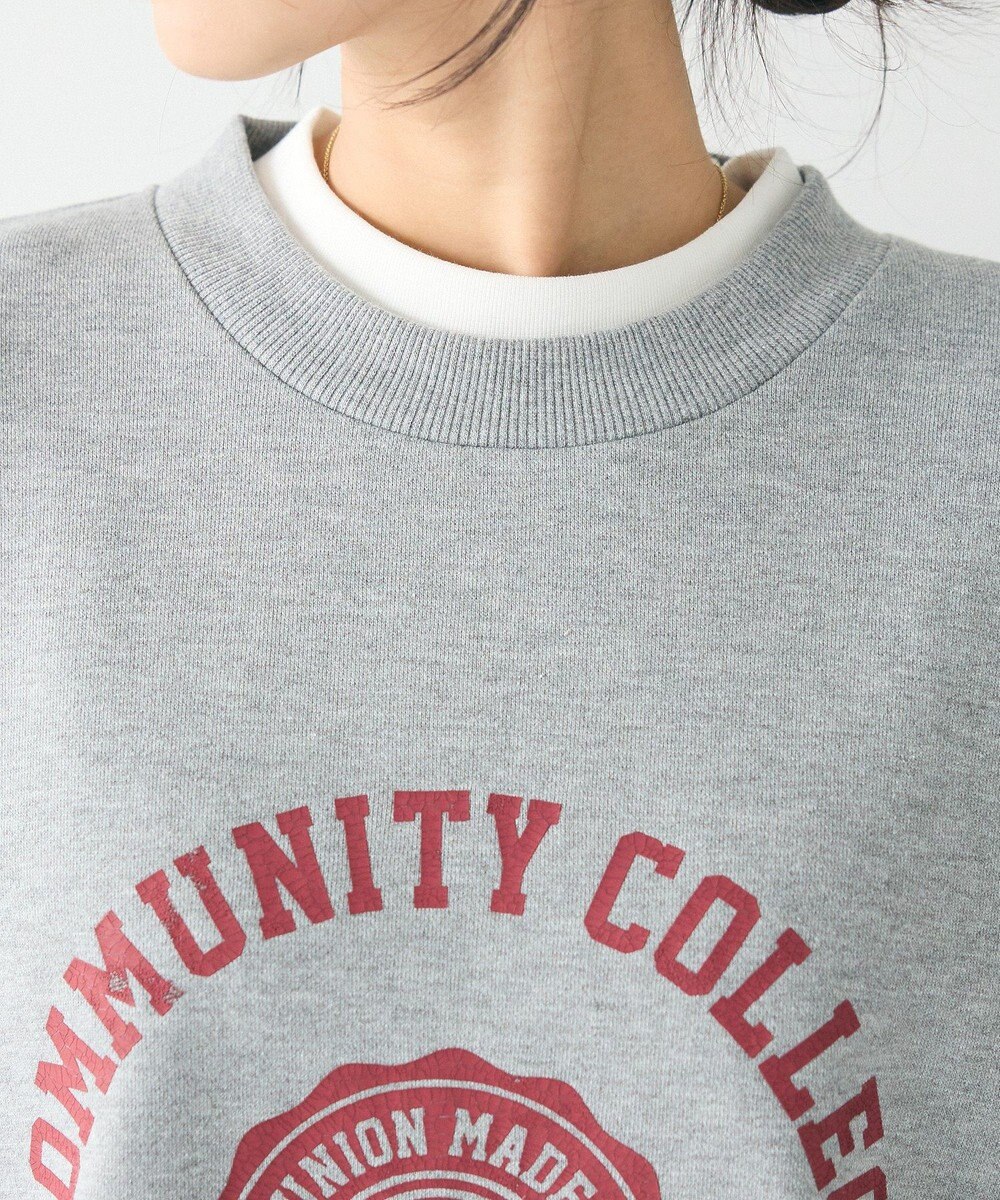 CRAFT STANDARD BOUTIQUE カレッジプリントプルオーバー 