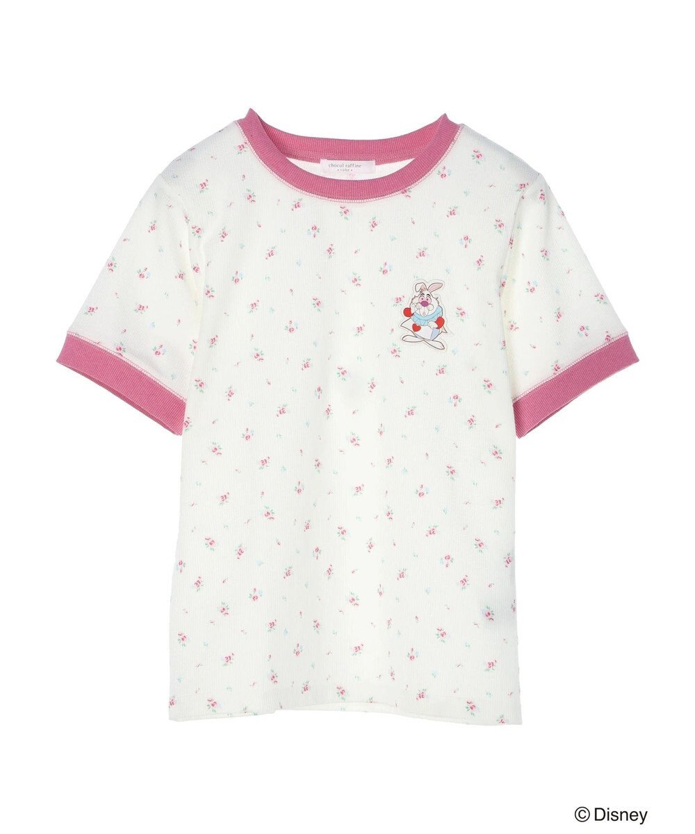 Green Parks アリス／小花ワッペンＴＥＥ 