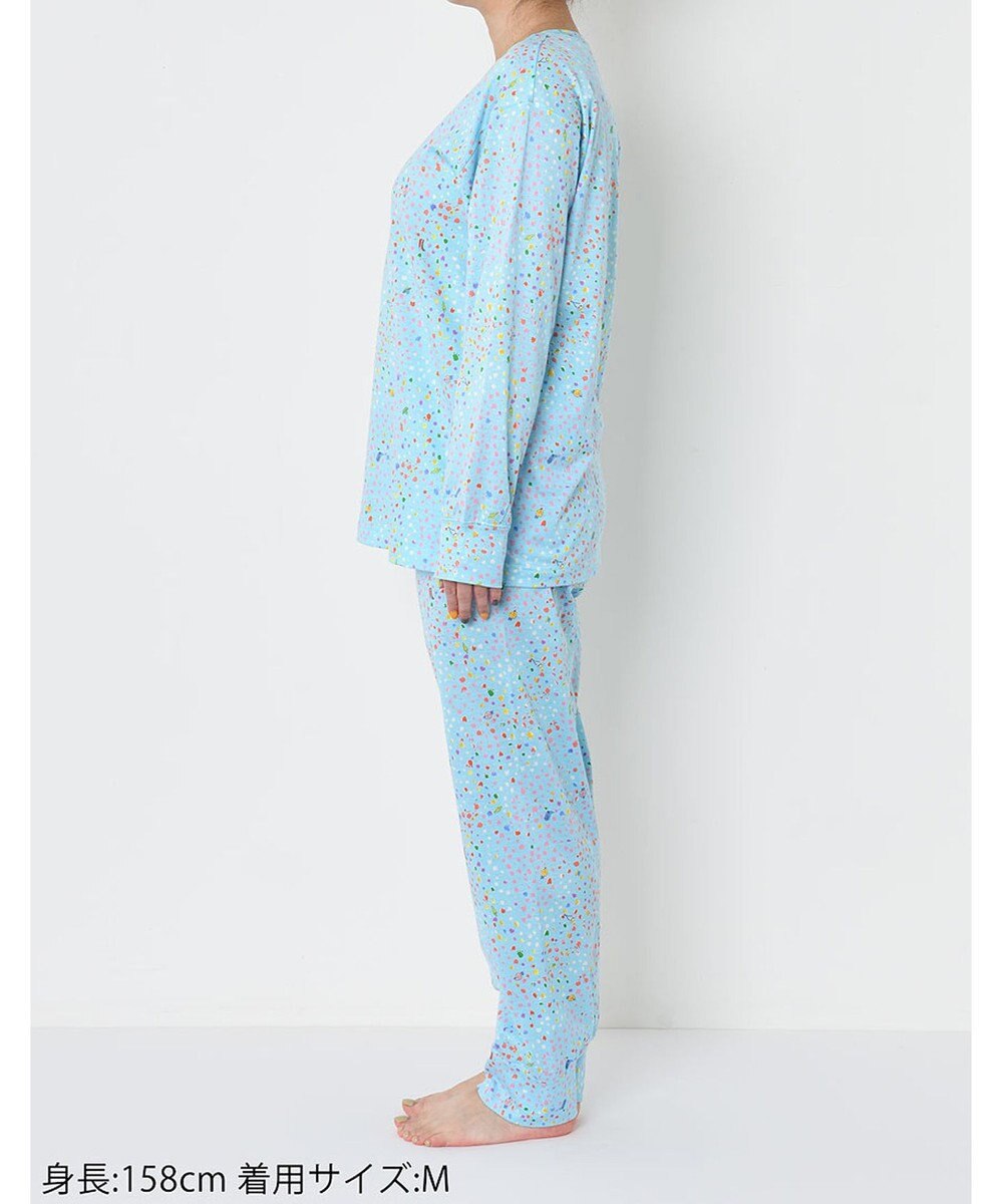 tsumori chisato SLEEP パジャマ　長袖　長ズボン  ルームウエア  綿100%　/ワコール　UDX549 