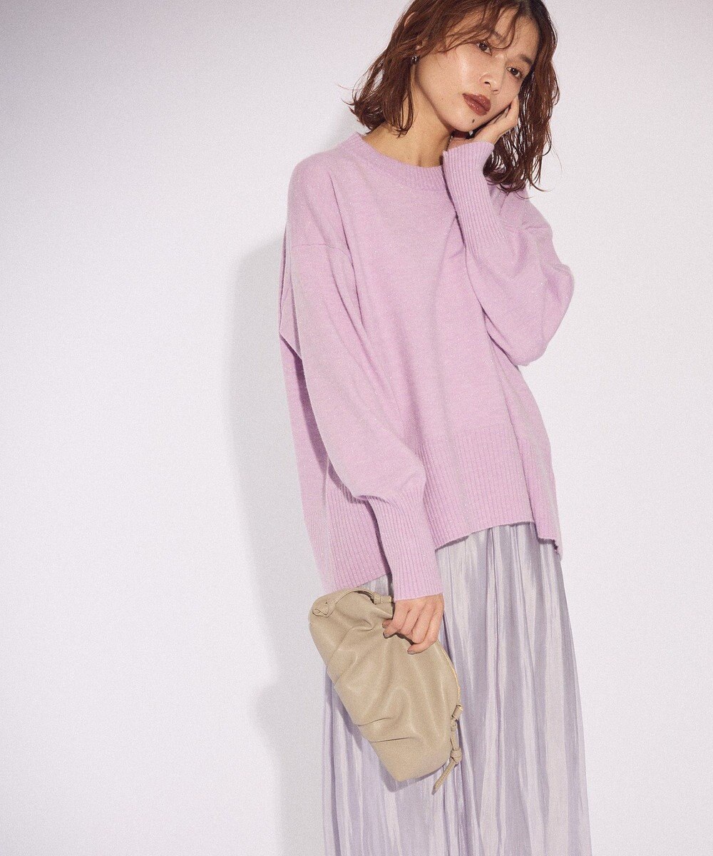 Green Parks ふわもっちニットプルオーバー 